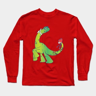 Apatosaurus classic (simple) Long Sleeve T-Shirt